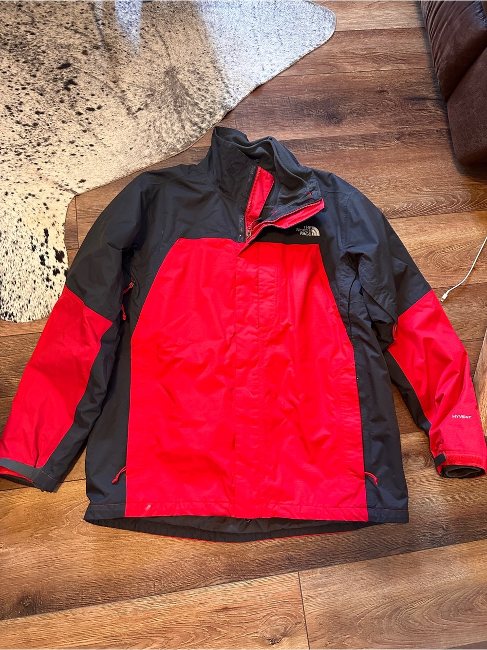 Mens North Face winter jacket XL